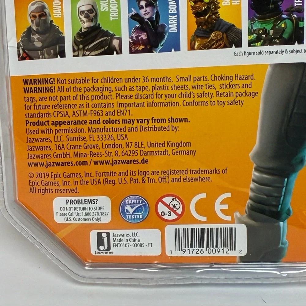 Fortnite THE VISITOR Early Game Survival Kit Figure Pack Action Figure NIP NEW